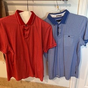2 Ted Baker Men’s Polo Shirts Sz 5